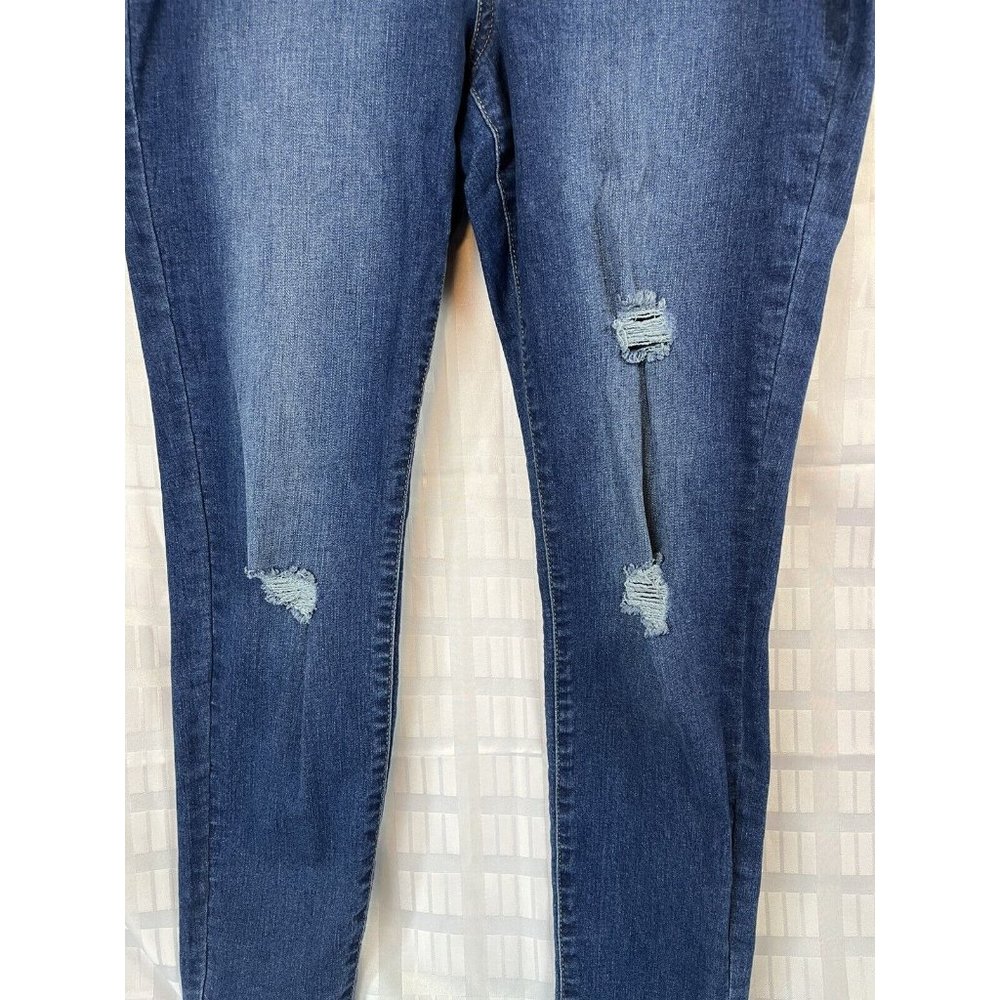 Women soho jeans new york high waist pull on ankle legging Size L - Picture 7 of 9